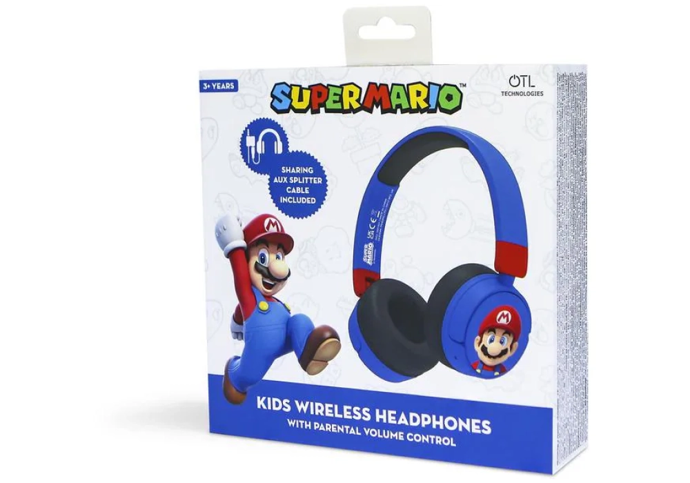 OTL Casques extra-auriculaires Super Mario