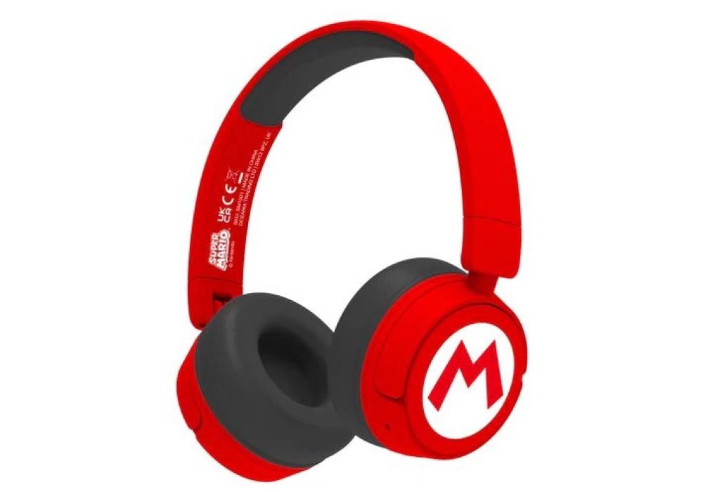 OTL Casques extra-auriculaires Super Mario Rouge