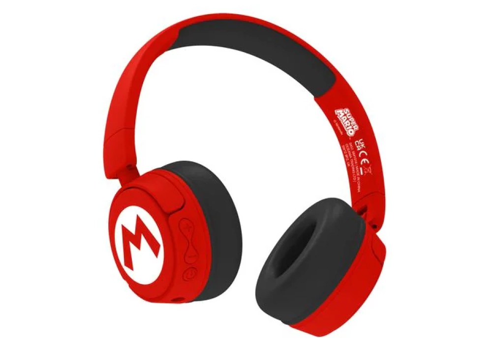 OTL Casques extra-auriculaires Super Mario Rouge