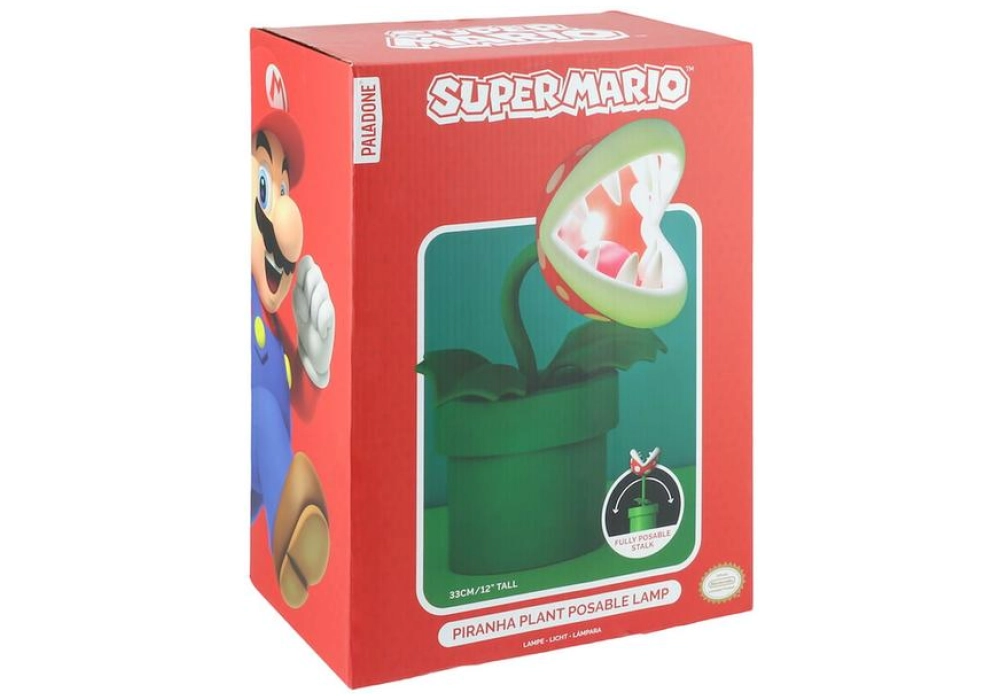 Paladone Lampe décorative Super Mario Plante Piranha