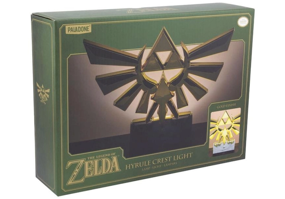 Paladone Lampe décorative Zelda Hyrule Crest