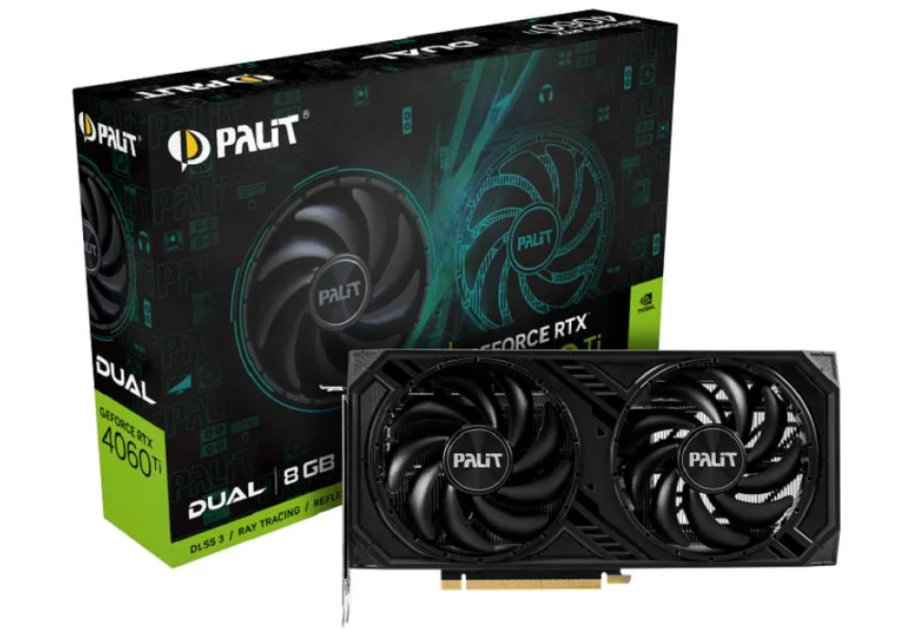 Palit GeForce RTX 4060 Ti Dual 8 GB