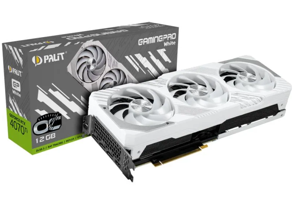 Palit GeForce RTX 4070 Ti GamingPro White OC 12 GB