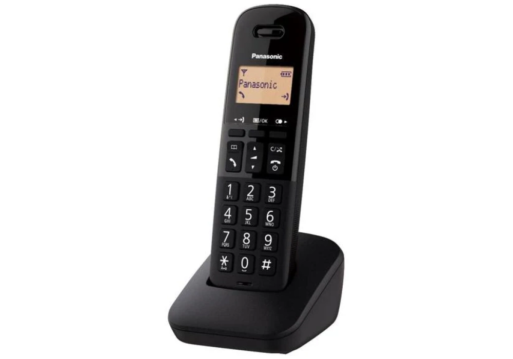 Panasonic Téléphone sans fil KX-TGB610SLB Noir