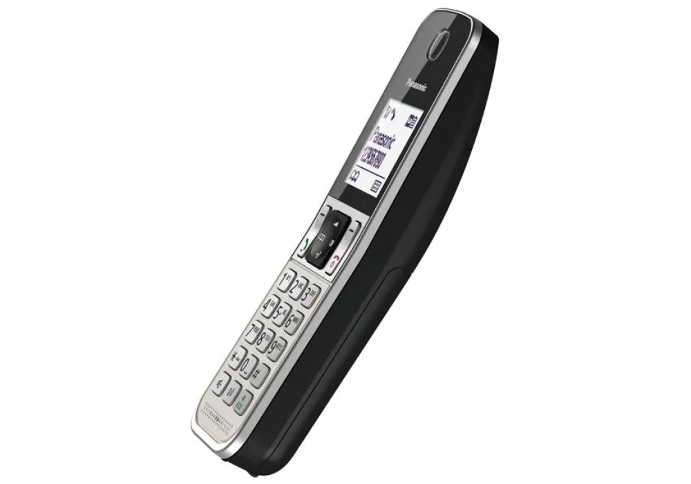 Panasonic Téléphone sans fil KX-TGD323SLW Trio Noir/Argenté