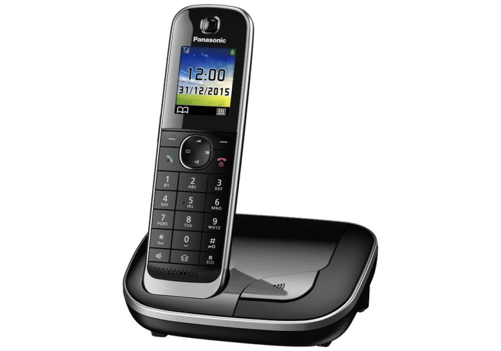 Panasonic Téléphone sans fil KX-TGJ310SLB Noir