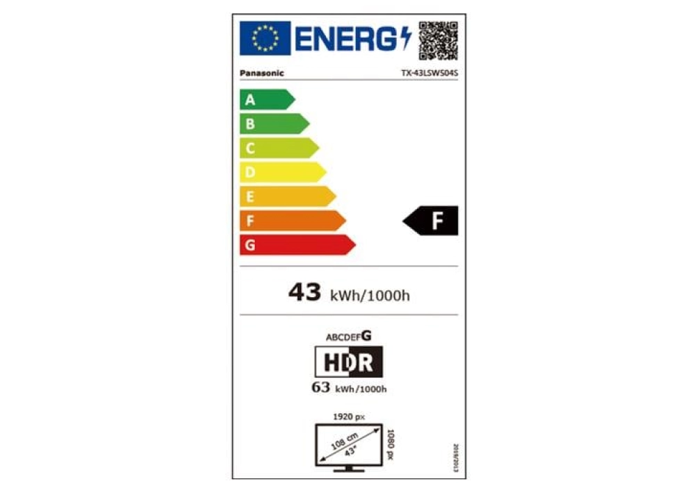 Panasonic TX-43LSW504S