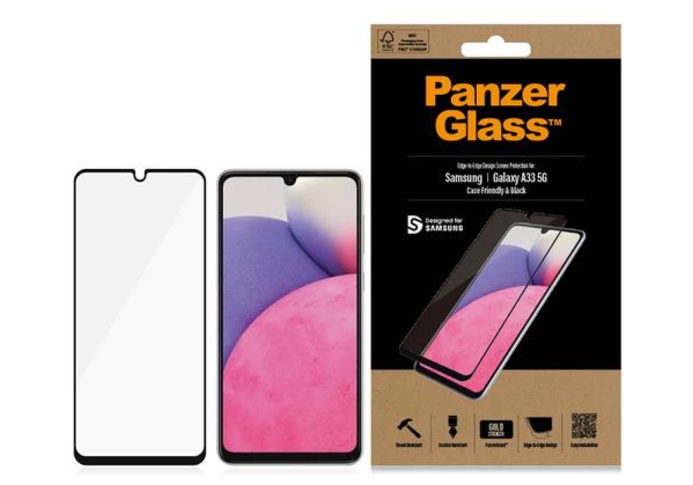 Panzerglass Case Friendly AB Galaxy A33 5G