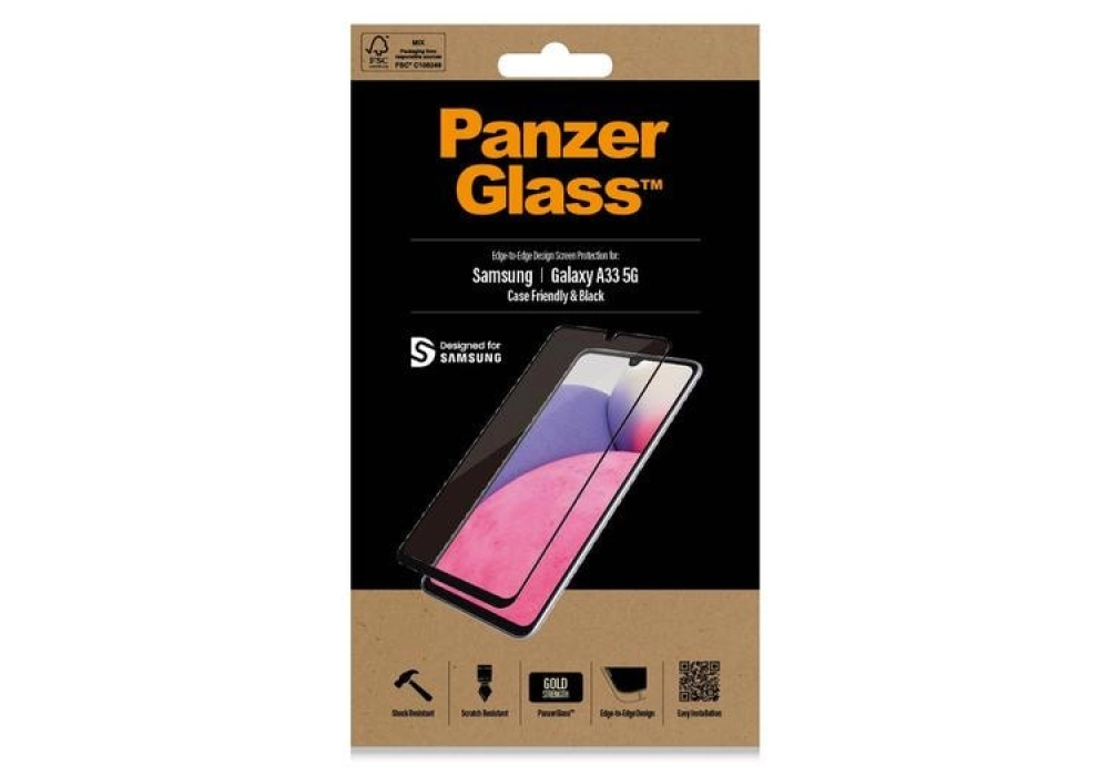 Panzerglass Case Friendly AB Galaxy A33 5G