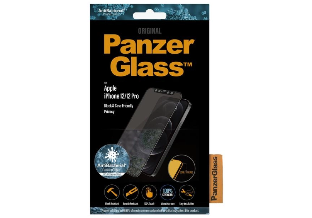 Panzerglass Case Friendly AB Privacy iPhone 12 / 12 Pro