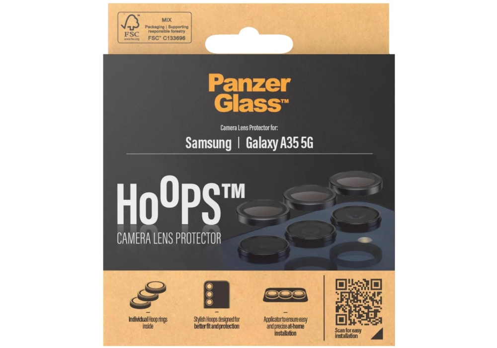 Panzerglass Lens Protector Rings HOOPS Galaxy A35