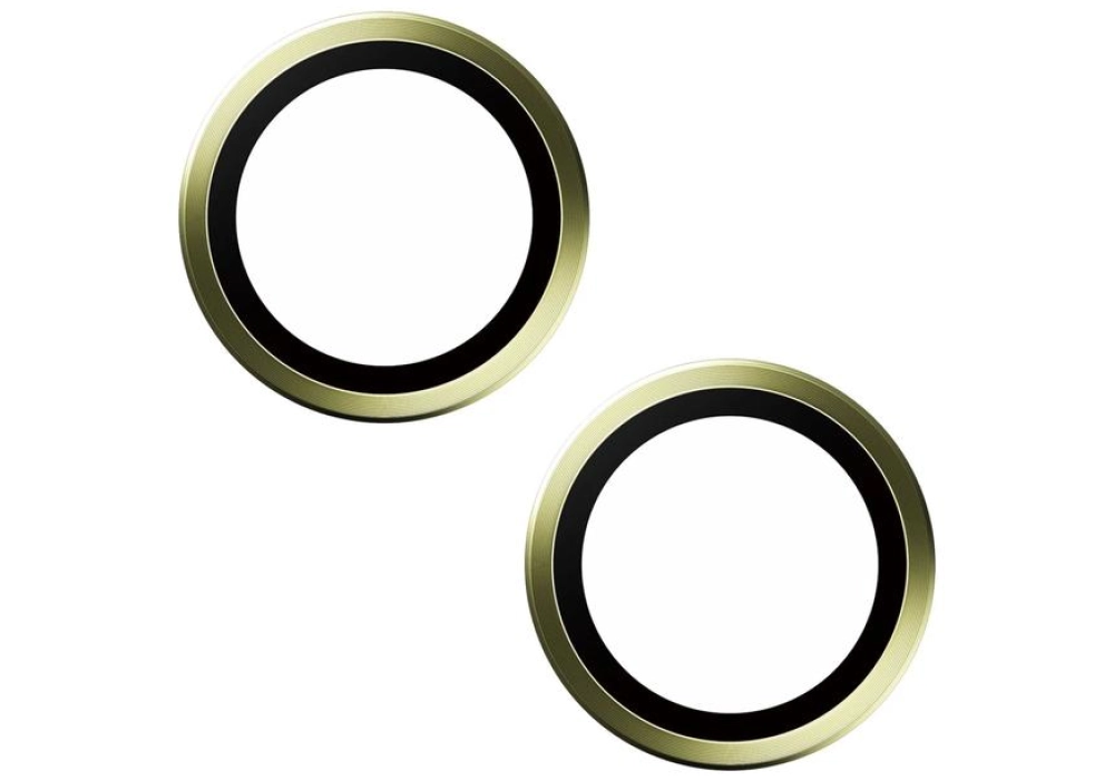 Panzerglass Lens Protector Rings HOOPS iPhone 15 / 15 Plus Jaune