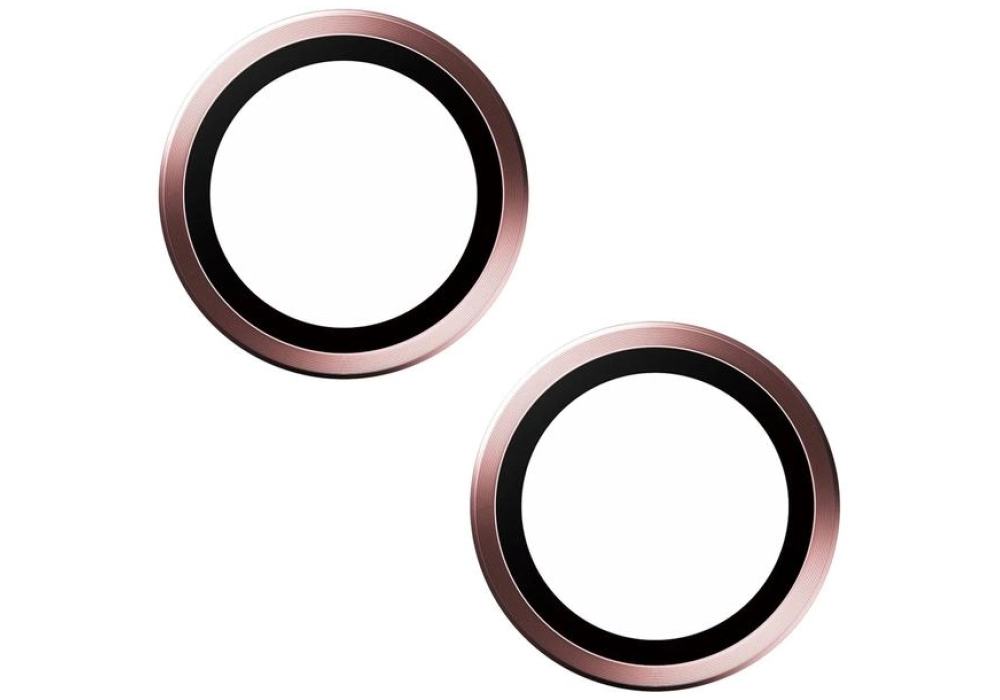 Panzerglass Lens Protector Rings HOOPS iPhone 15 / 15 Plus Rose