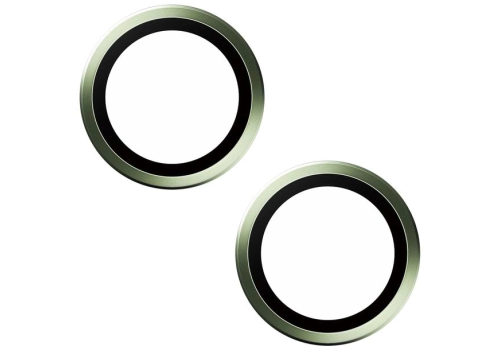 Panzerglass Lens Protector Rings HOOPS iPhone 15 / 15 Plus Vert