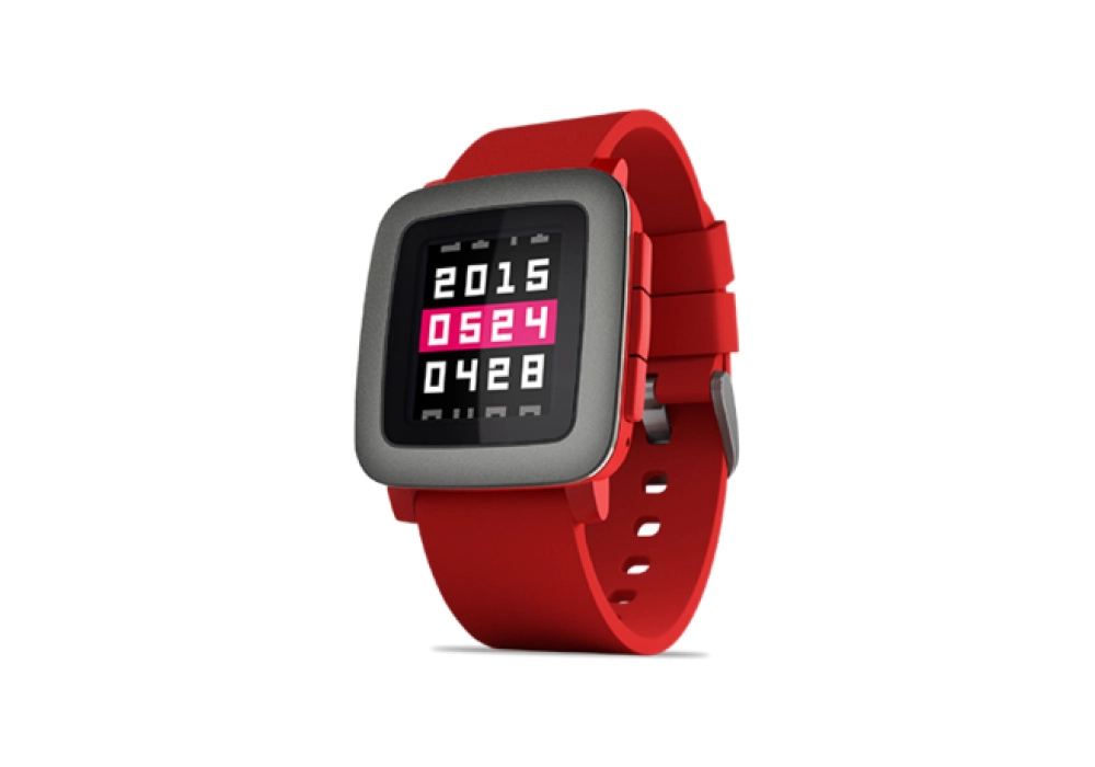 Pebble Time (Red)