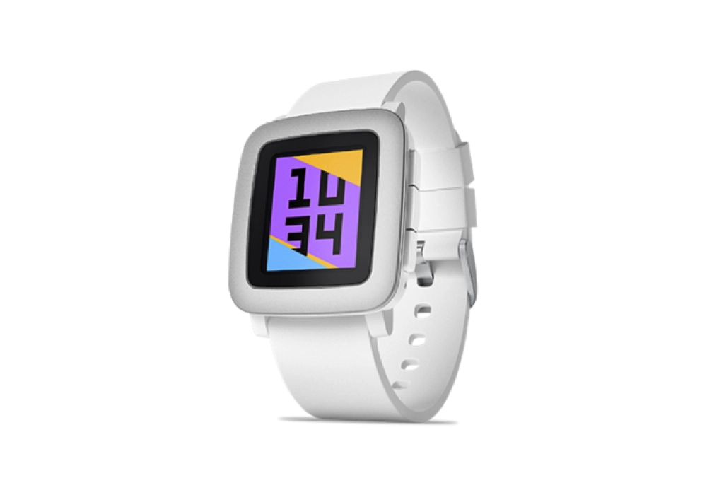 Pebble Time (White)