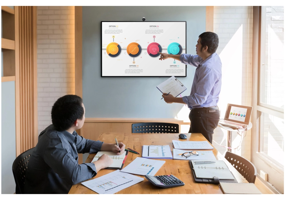 Peerless-AV Supports mural SF640-HUB2 pour Microsoft Surface Hub 2S/2X