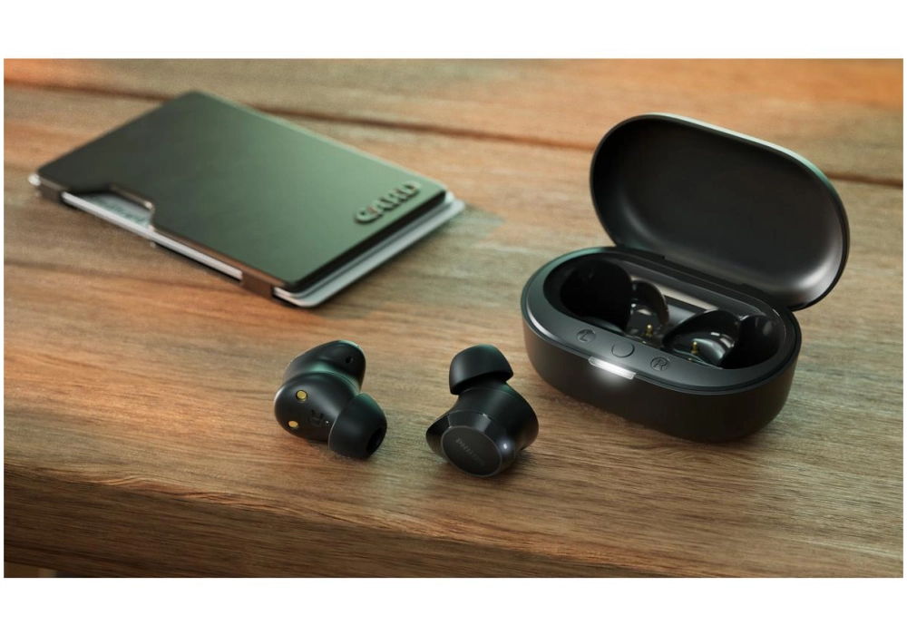 Philips Écouteurs True Wireless In-Ear TAT1209BK Noir