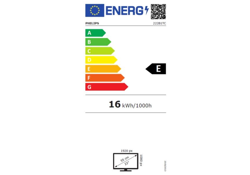 Philips 222B1TC/00 Touch