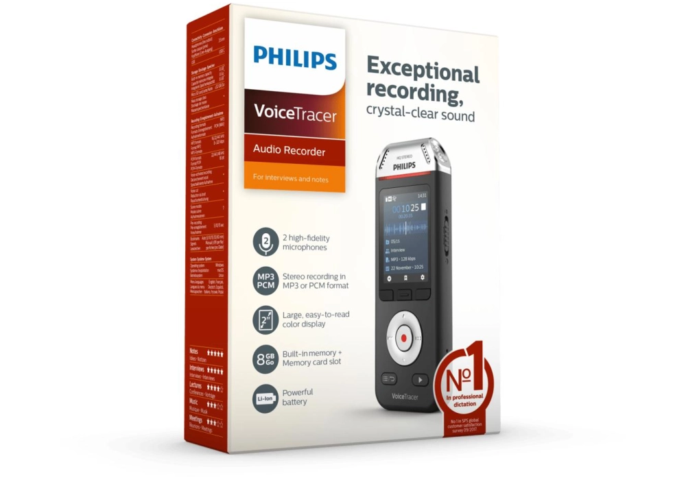 Philips Dictaphone DVT2110