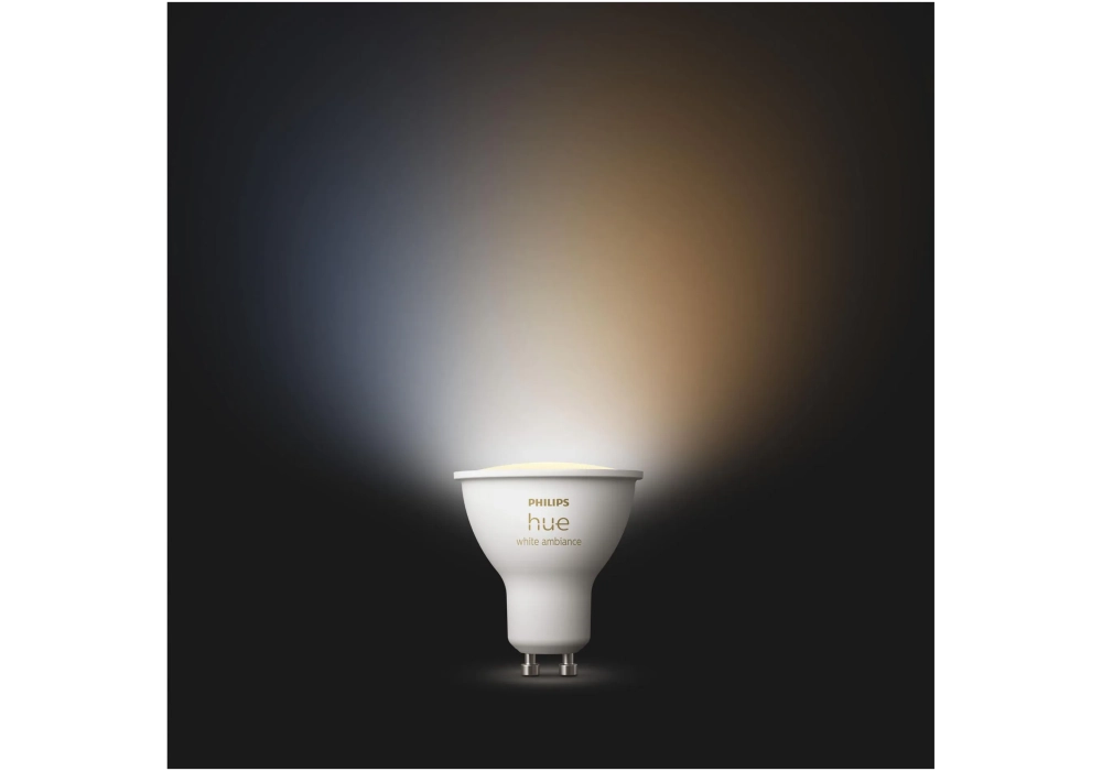 Philips Hue Ambiance blanche GU10 pack individuel