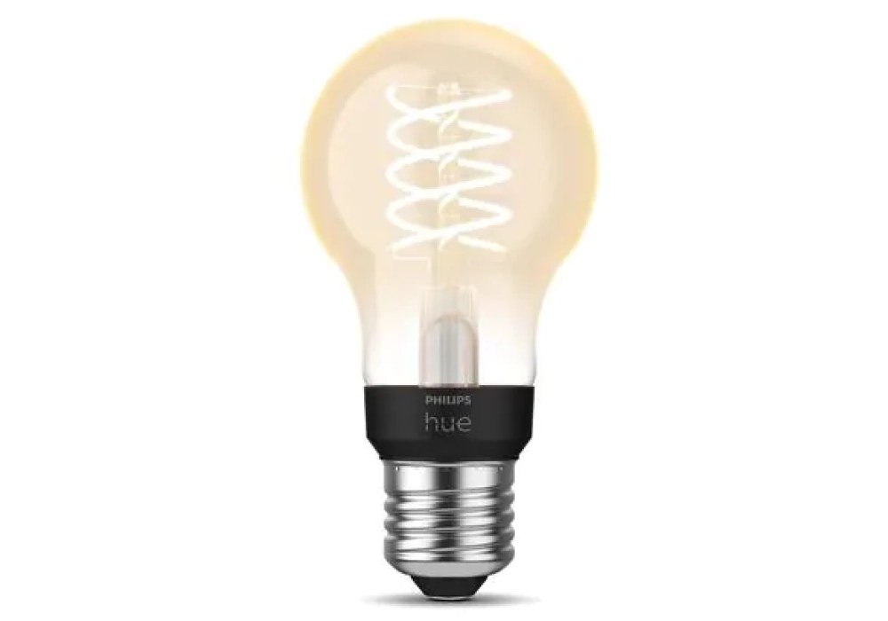 Philips Hue Ampoule Blanc Filament, 7 W, E27, 550 lm, Bluetooth