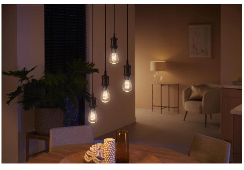 Philips Hue Ampoule White Ambiance, E27, Filament, Edison, BT