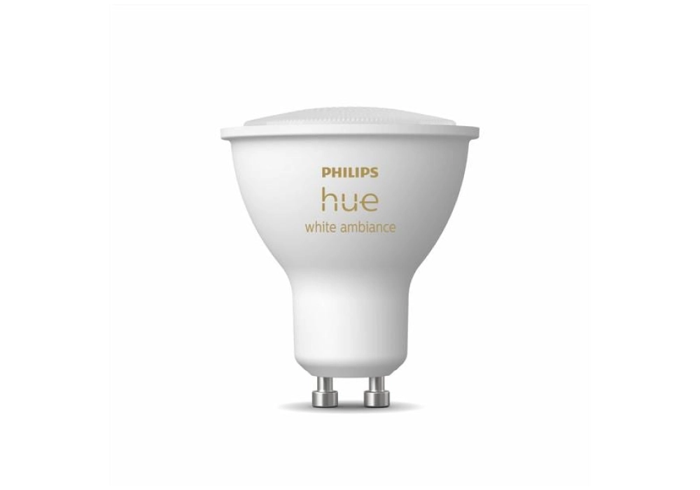 Philips Hue Ampoule White Ambiance, GU10, BT