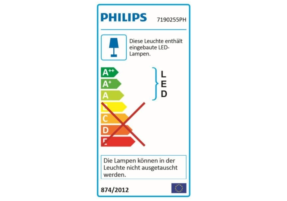 Philips Hue Bande lumineuse LED 1m Extension, version 4 (2020)