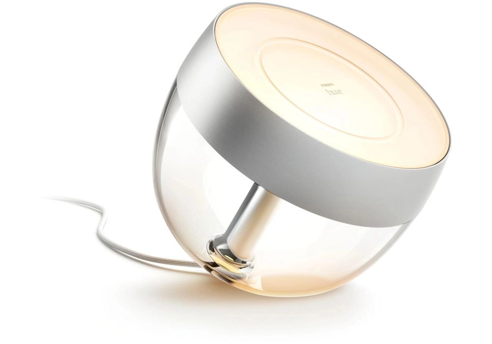 Philips Hue Lampe de bureau White & Color Ambiance Iris Argent