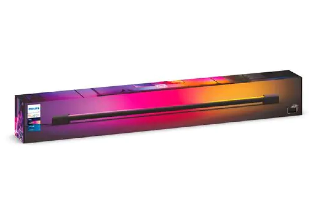 Philips Hue Play gradient, Tube lumineux, noir, 75 cm