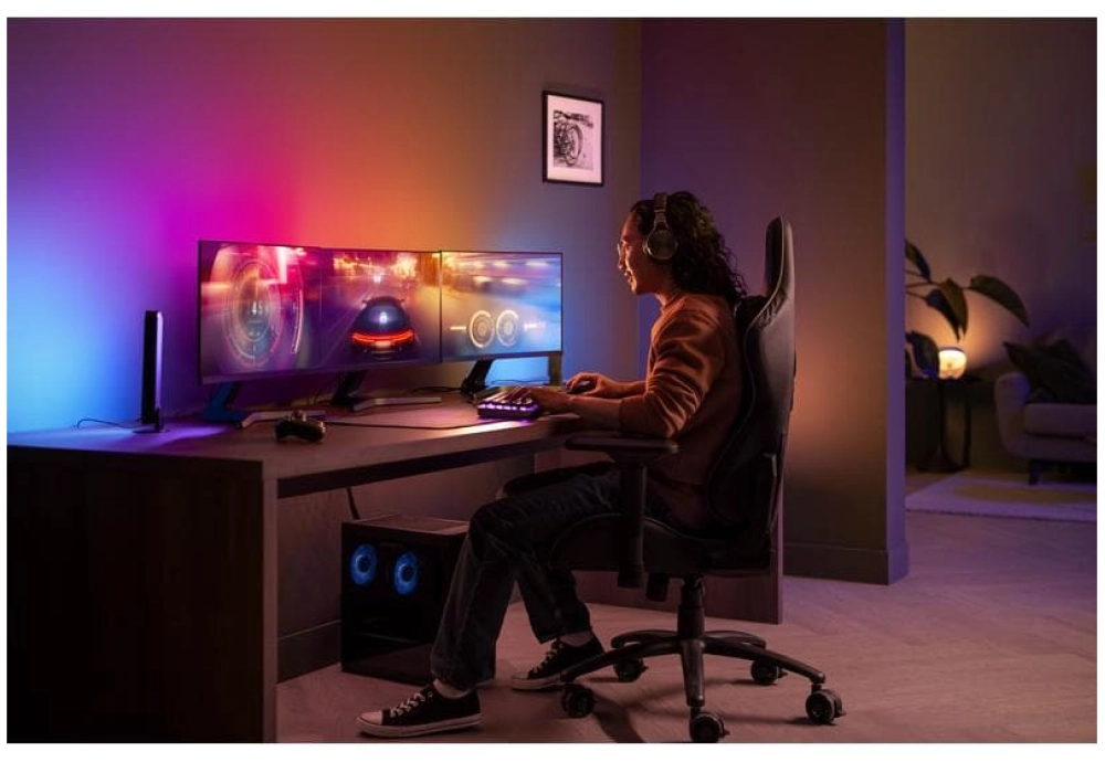 Philips Hue Play Gradient PC Lightstrip - 24-27" - Kit de 3