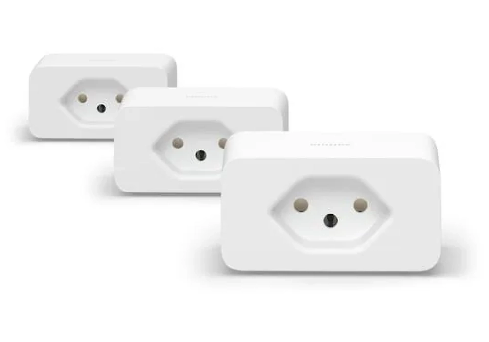 Philips Hue Smart Plug CH - Kit de 3