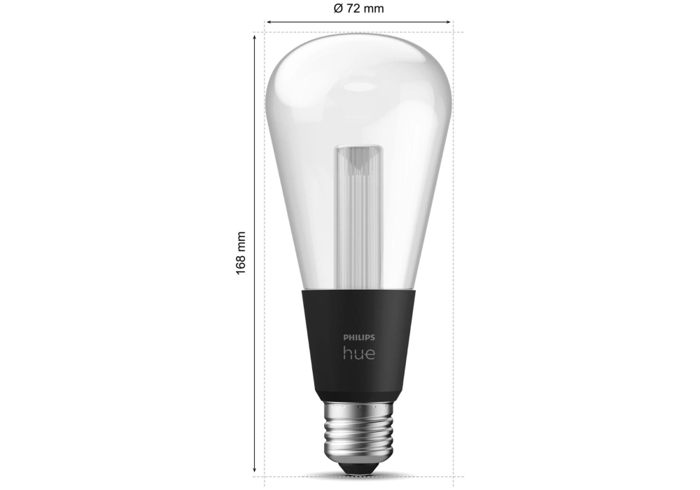 Philips Hue White & Color Ambiance Lightguide Giant Edison ST72 E27