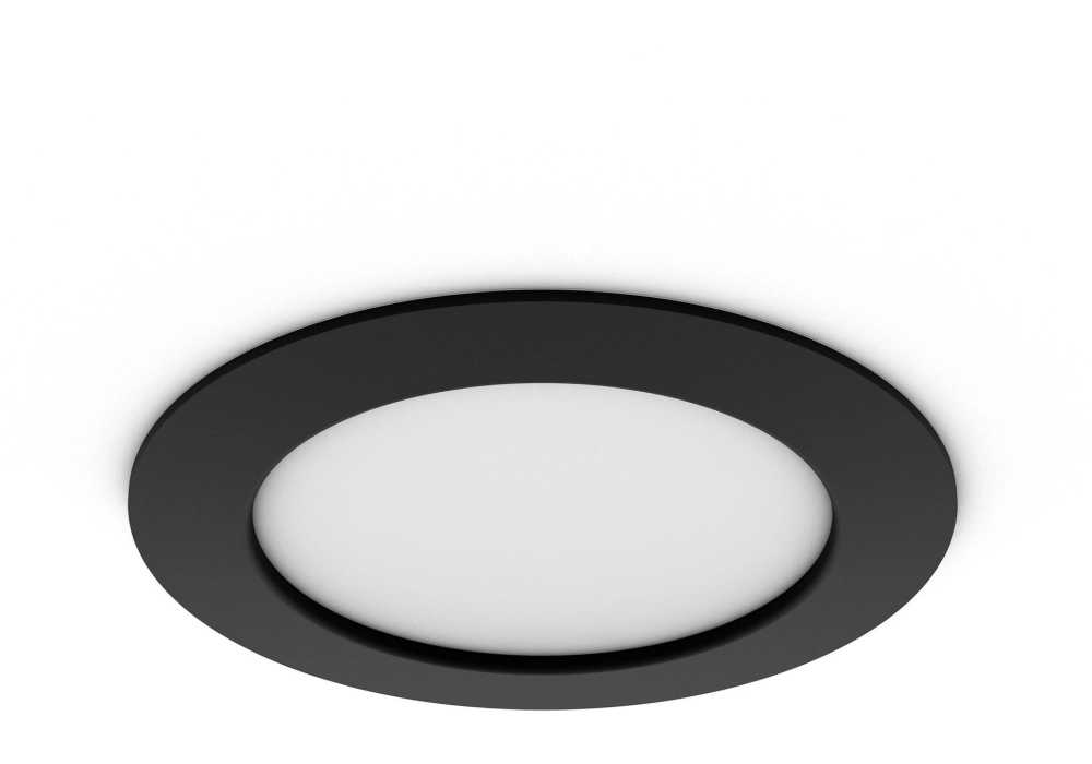 Philips Hue White & Color Ambiance Slim Recessed 170 mm noir