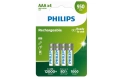 Philips Rechargeable AAA 950 mAh 4 Pièce/s