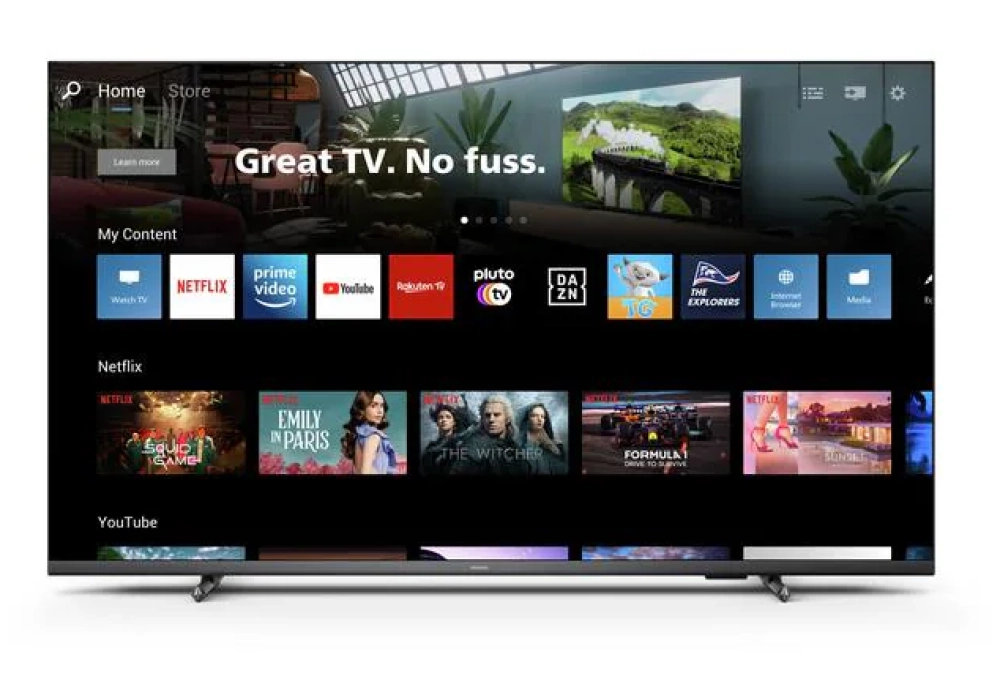 Philips TV 55PUS7608/12 55", 3840 x 2160 (Ultra HD 4K), LED-LCD