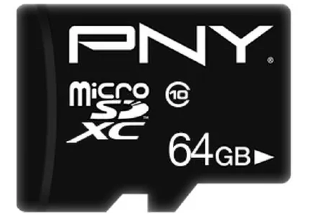 PNY Carte microSDXC Performance Plus 64 GB