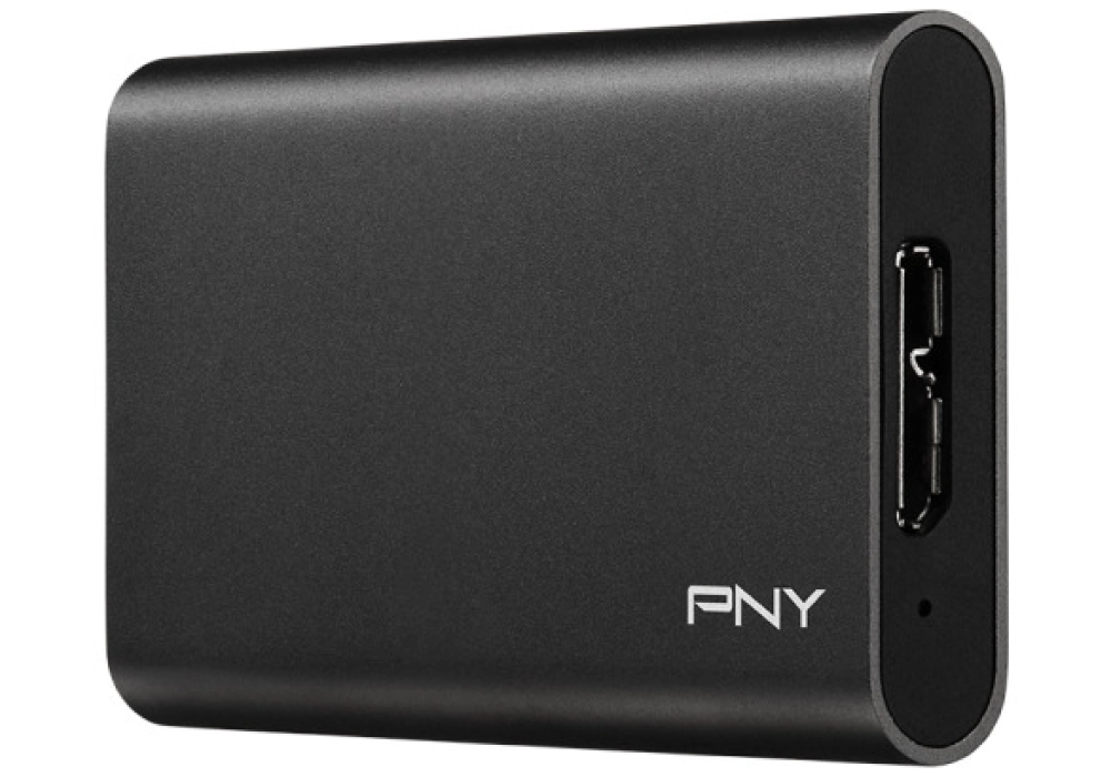 PNY Elite Portable SSD - 480 GB (Black)