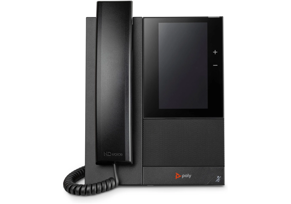 Poly Téléphone de bureau CCX 505 Microsoft Teams Noir