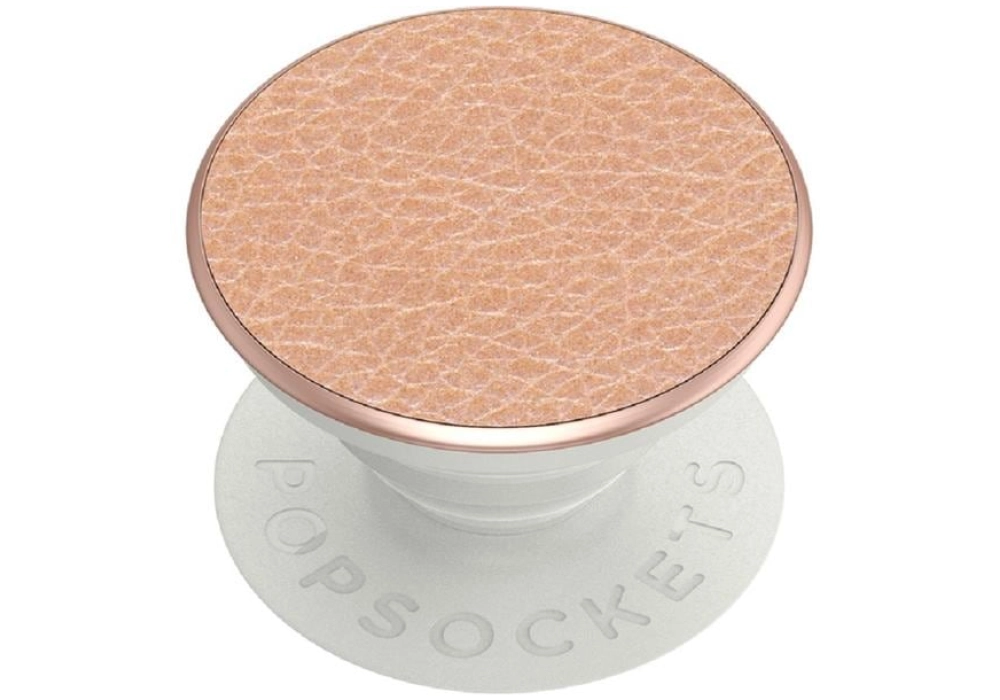 PopSockets Support Premium Vegan Leather Rose Gold