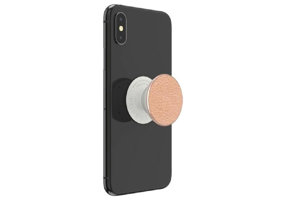 PopSockets Support Premium Vegan Leather Rose Gold