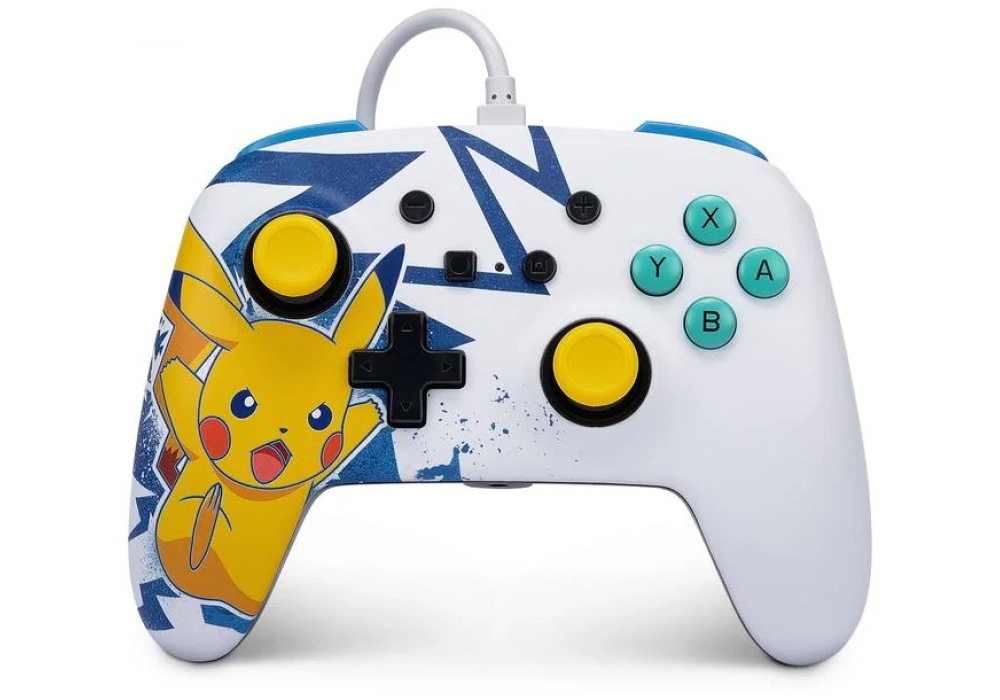 Power A Enhanced Wired Controller (Pikachu High Voltage)