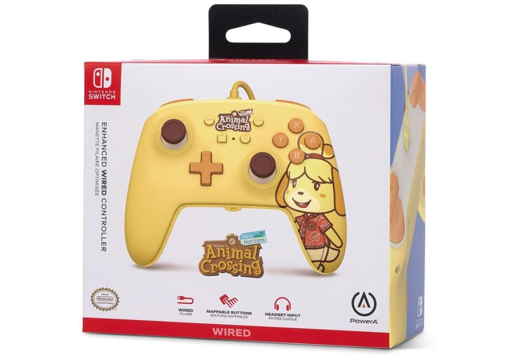 Power A Enhanced Wired Controller Animal Crossing: Isabelle