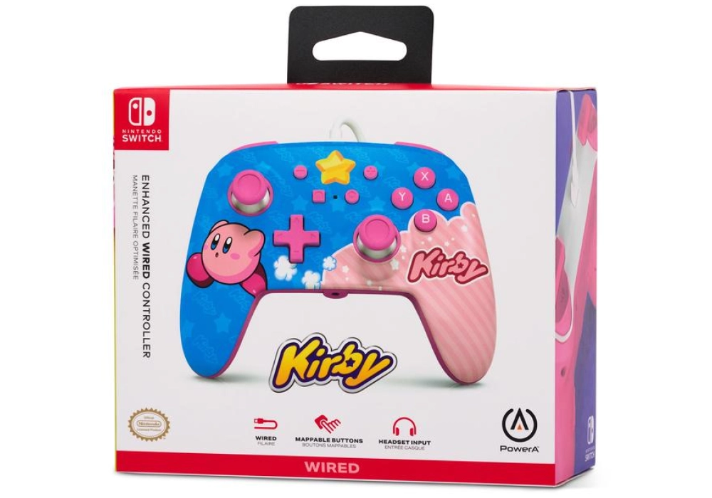 Power A Enhanced Wired Controller Kirby