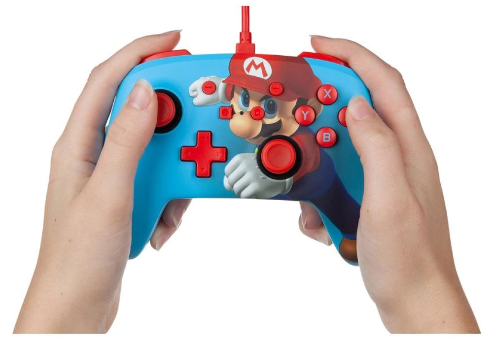 Power A Enhanced Wired Controller Mario Punch