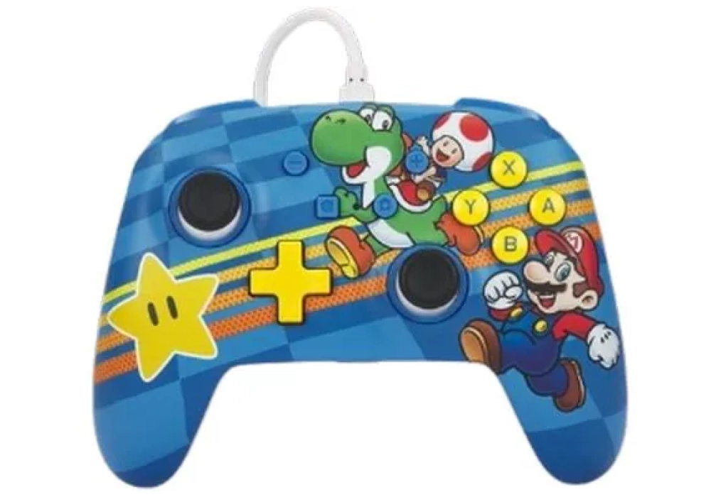 Power A Enhanced Wired Controller Mushroom Kingdom Friends