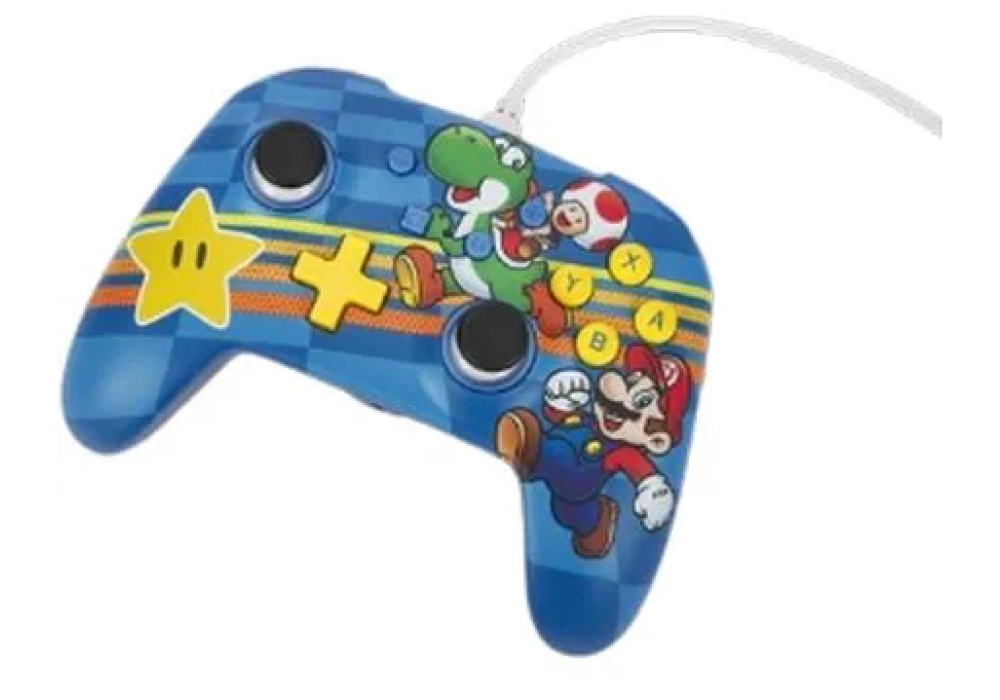 Power A Enhanced Wired Controller Mushroom Kingdom Friends