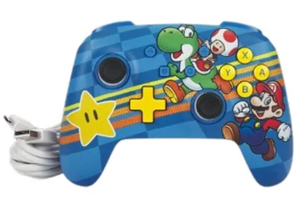 Power A Enhanced Wired Controller Mushroom Kingdom Friends