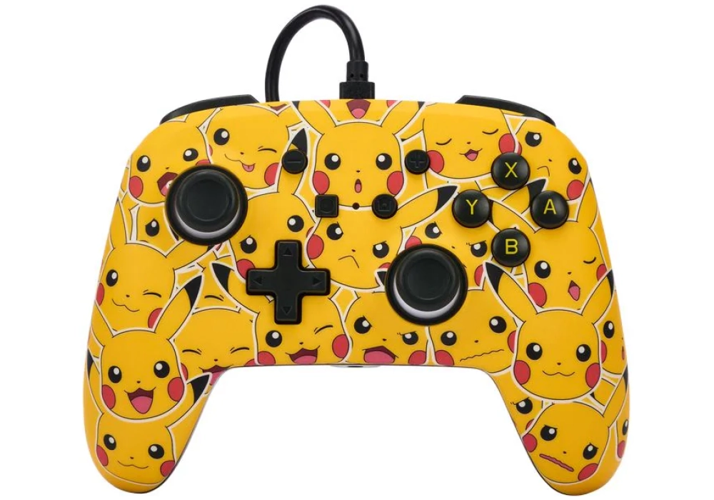 Power A Enhanced Wired Controller Pikachu Moods